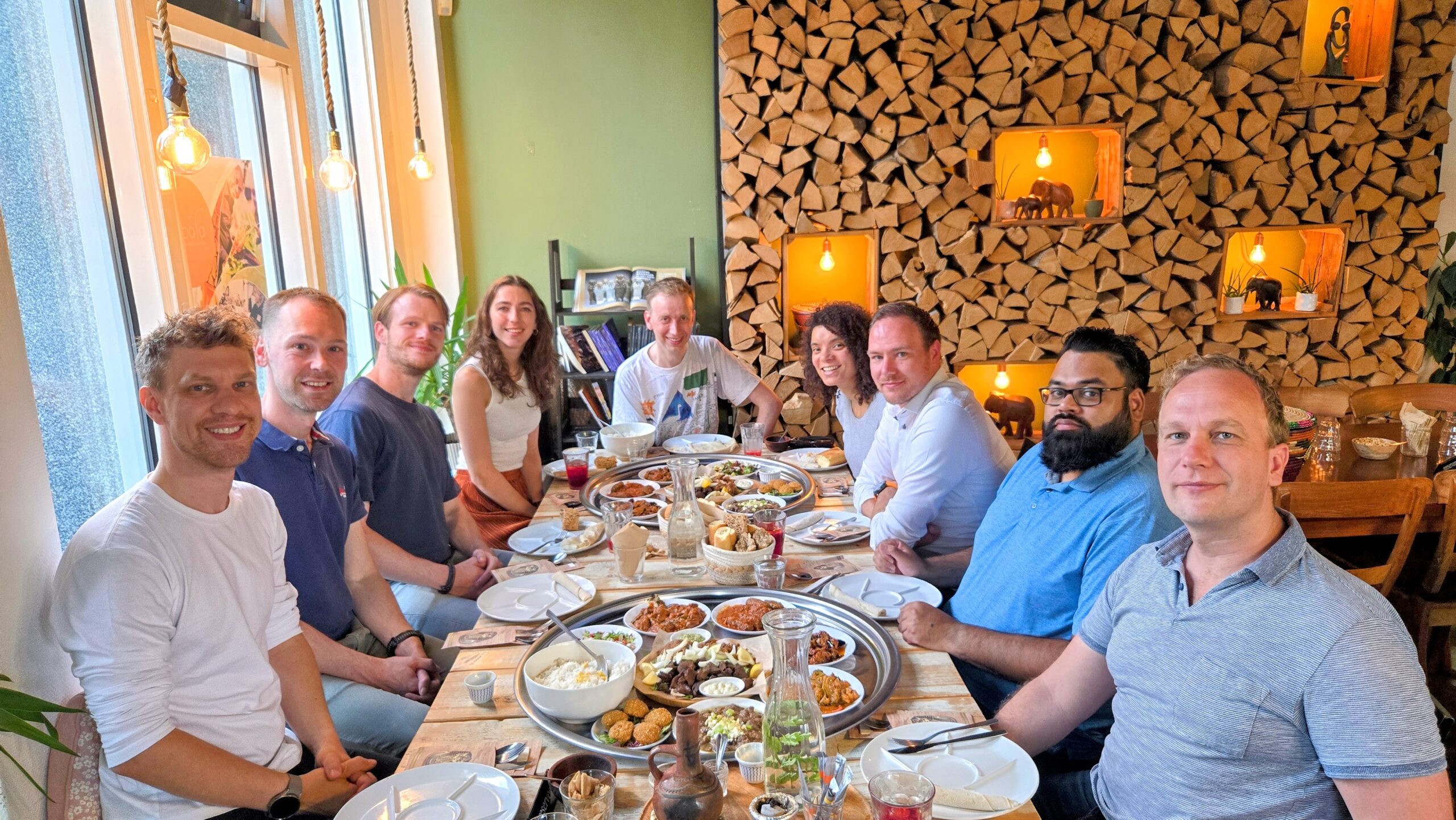 Sudanees eten bij Napata in Utrecht